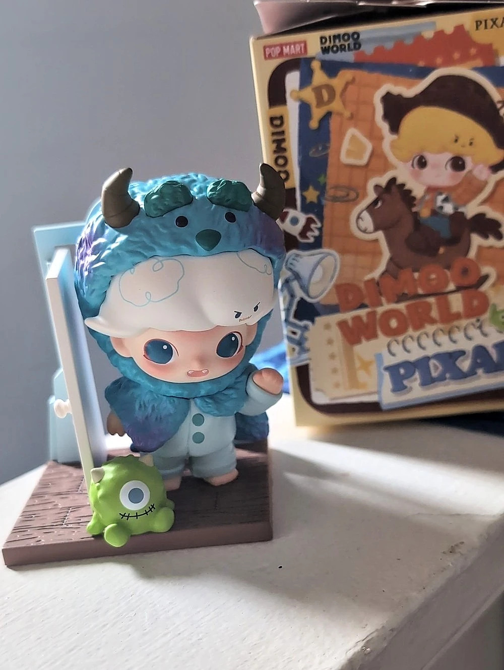 Pop Mart Dimoo World x Pixar Series - Dimoo as Sulley (NIB)